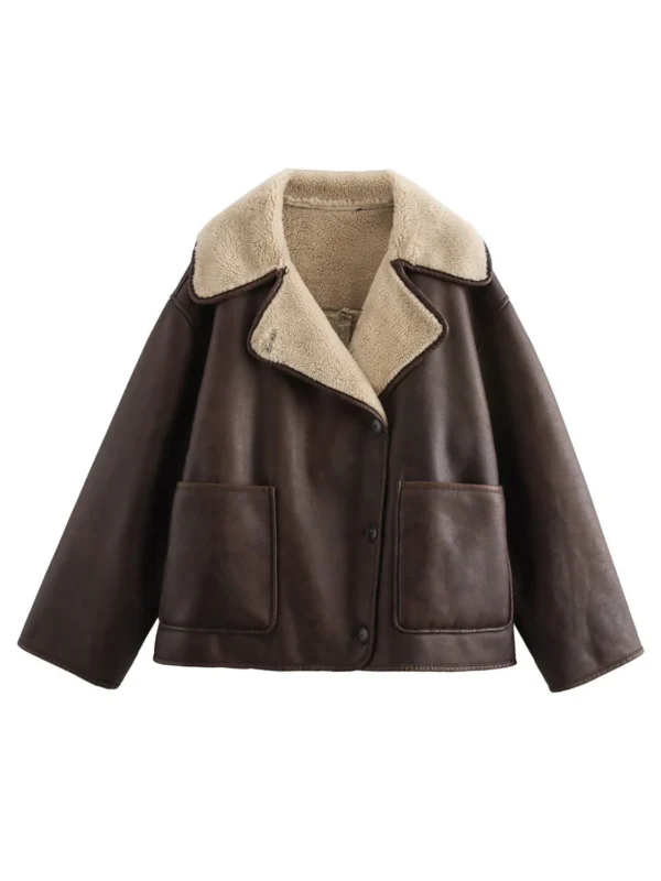 Lather Jacket NYC brown