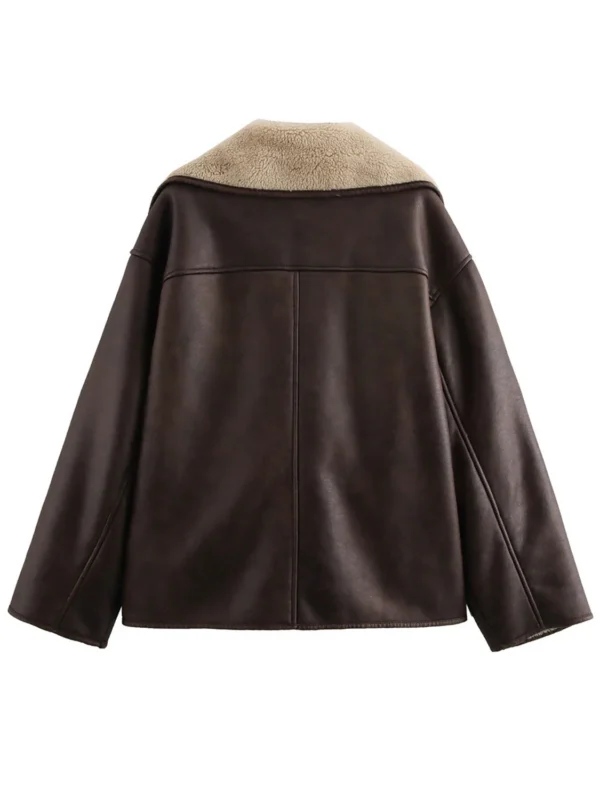 Lather Jacket NYC brown – Image 2